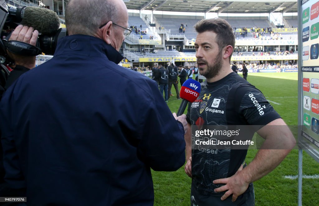 ASM Clermont v Racing 92 - Champions Cup: Quarter-Final