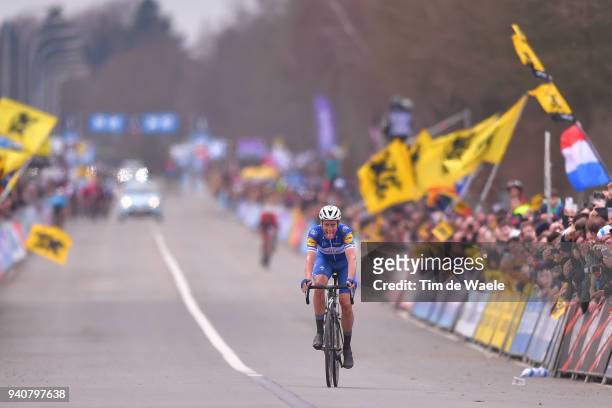 Arrival / Niki Terpstra of The Netherlands and Team Quick-Step Floors / Celebration / during the 102nd Tour of Flanders 2018 - Ronde Van Vlaanderen a...