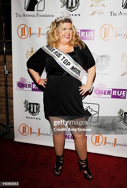 Actress Melissa Fosse-Dunne attends "A Christmas Story" Fashion Benefit for the Amanda Foundation at Club Eleven on December 5, 2009 in Los Angeles,...