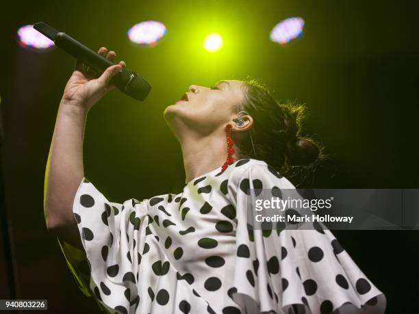 Jessie Ware performs at O2 Academy Bournemouth on April 1, 2018 in Bournemouth, England.