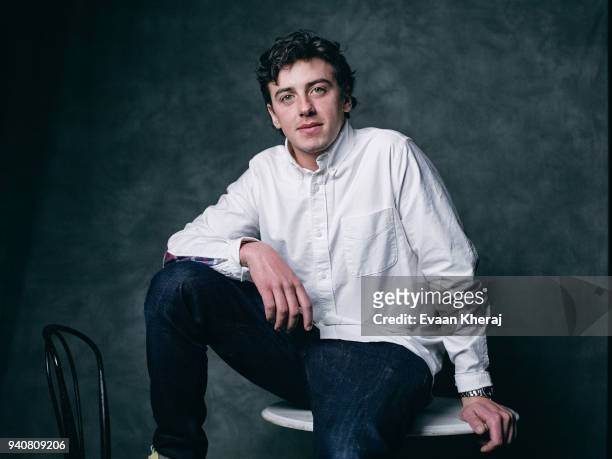 Poses for a portrait at the YouTube x Getty Images Portrait Studio at 2018 JUNO AWARDS on MARCH 25th, 2018 in Vancouver, BC