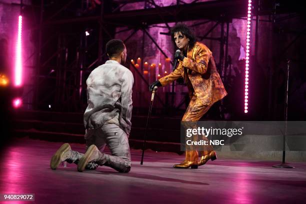 Pictured: John Legend as Jesus, Alice Cooper as King Herod --