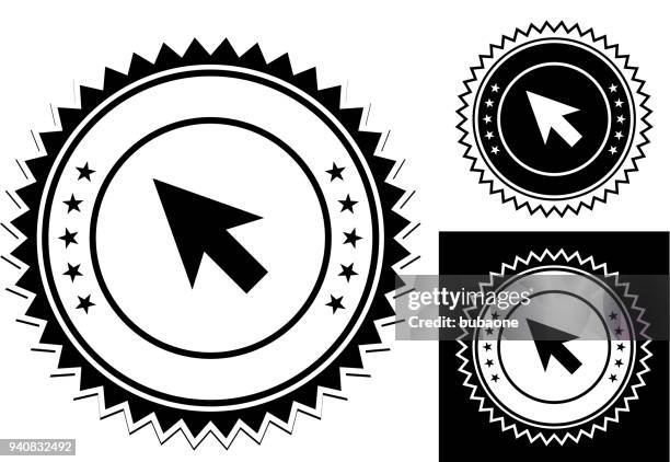 arrow mouse pointer icon - laurel hardware stock illustrations