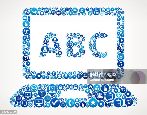 Computer With Abc Screen 591 Screen Print Alphabet Stock Photos, High-Res Pictures, and Images ...