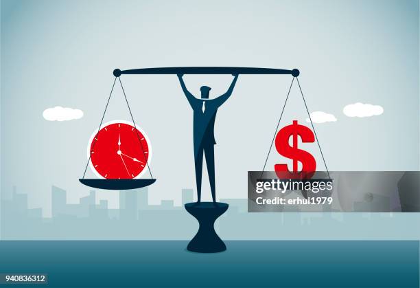 exchanging - red wall clock stock illustrations