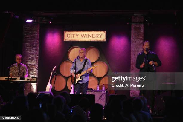 Jeff Alan Ross, Al Jardine and Matt Jardine perform in Al Jardine's "A Postcard From California--From The Very First Song With A Founding Member of...