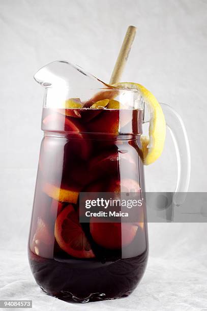 fresh sangria - sangria stock pictures, royalty-free photos & images