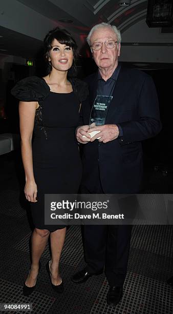 Gemma Arterton and Sir Michael Caine attend the The British Independent Film Awards at The Brewery on December 6, 2009 in London, England.