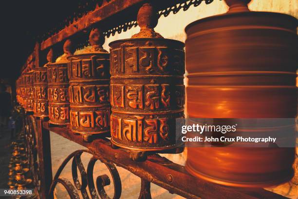 everest temple - khumbu stockfoto's en -beelden