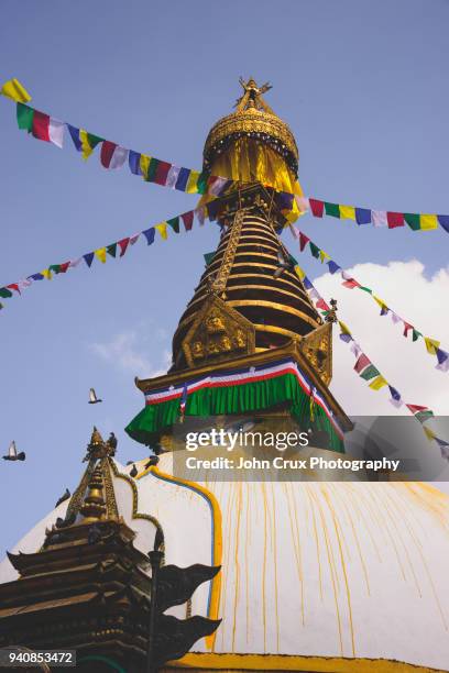 kathmandu temple - thamel stock-fotos und bilder