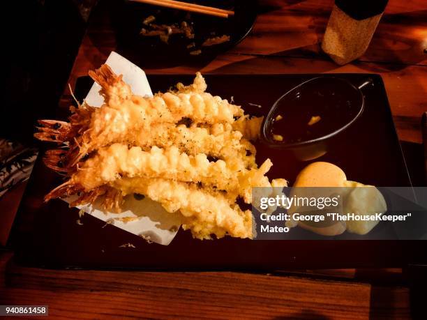 shrimp tempura - boiled shrimp stock pictures, royalty-free photos & images