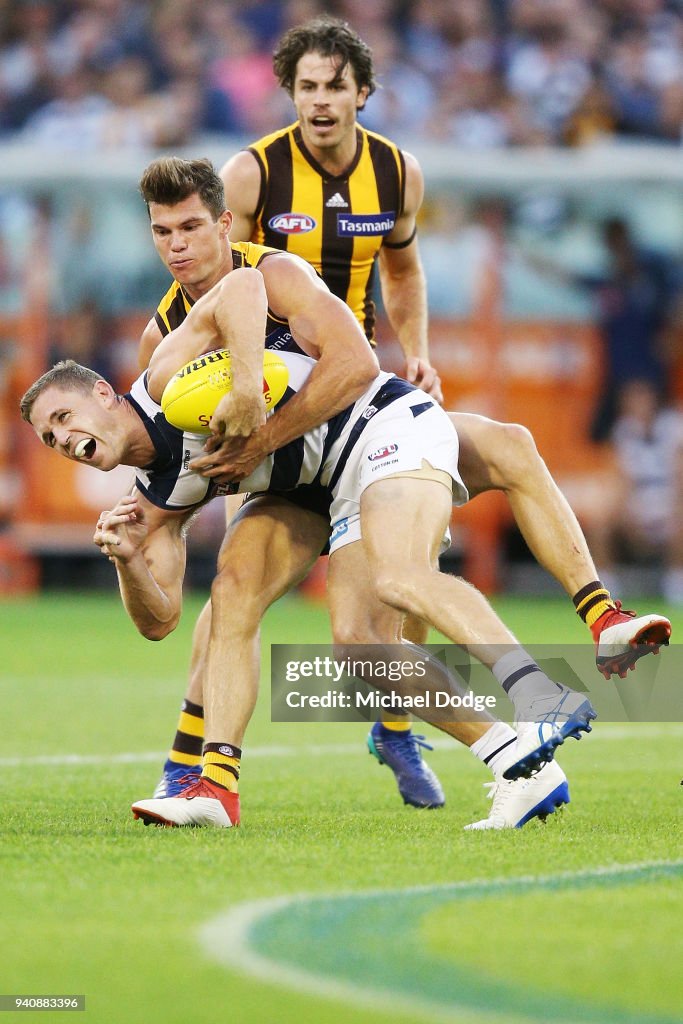 AFL Rd 2 - Geelong v Hawthorn