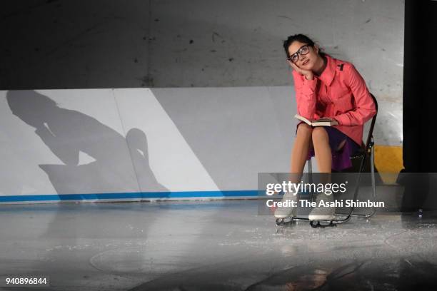 Evgenia Medvedeva performs during the Stars On Ice at Towa Yakuhin Ractab Dome on March 31, 2018 in Kadoma, Osaka, Japan.