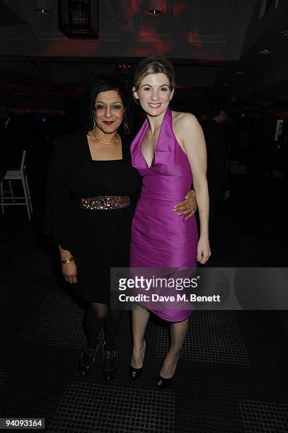 Meera Syal and Jodie Whittaker attend The British Independent Film Awards at The Brewery on December 6, 2009 in London, England.