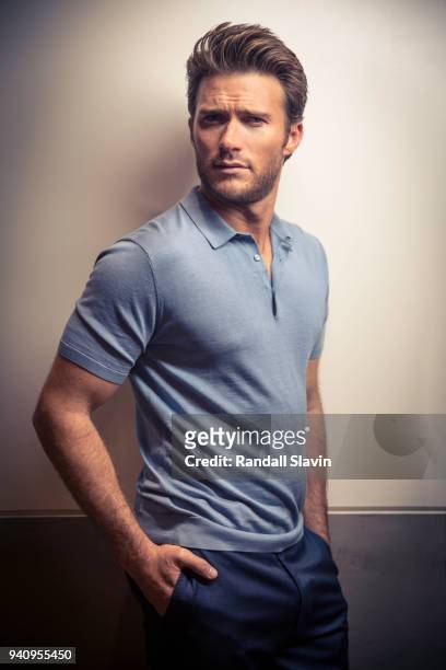 Actor Scott Eastwood is photographed for Haute Living Magazine on December 5, 2017 in Bel Air, California. PUBLISHED IMAGE.