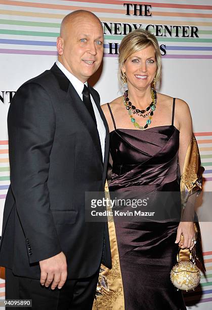 Cal Ripken Jr and Kelly Ripken attend the 32nd Kennedy Center Honors at Kennedy Center Hall of States on December 6, 2009 in Washington, DC.