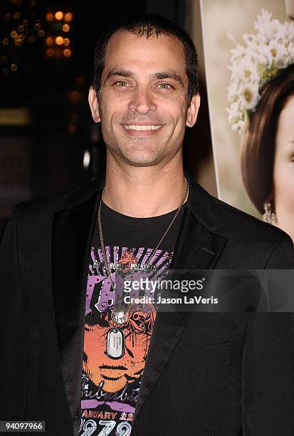 Actor Johnathon Schaech attends the premiere of "The Young Victoria" at Pacific Theatre at The Grove on December 3, 2009 in Los Angeles, California.