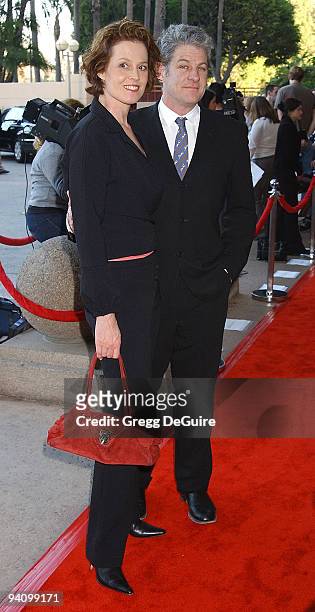 Sigourney Weaver & Husband Jim Simpson