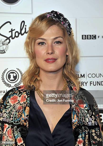Rosamund Pike attends The British Independent Film Awards at The Brewery on December 6, 2009 in London, England.
