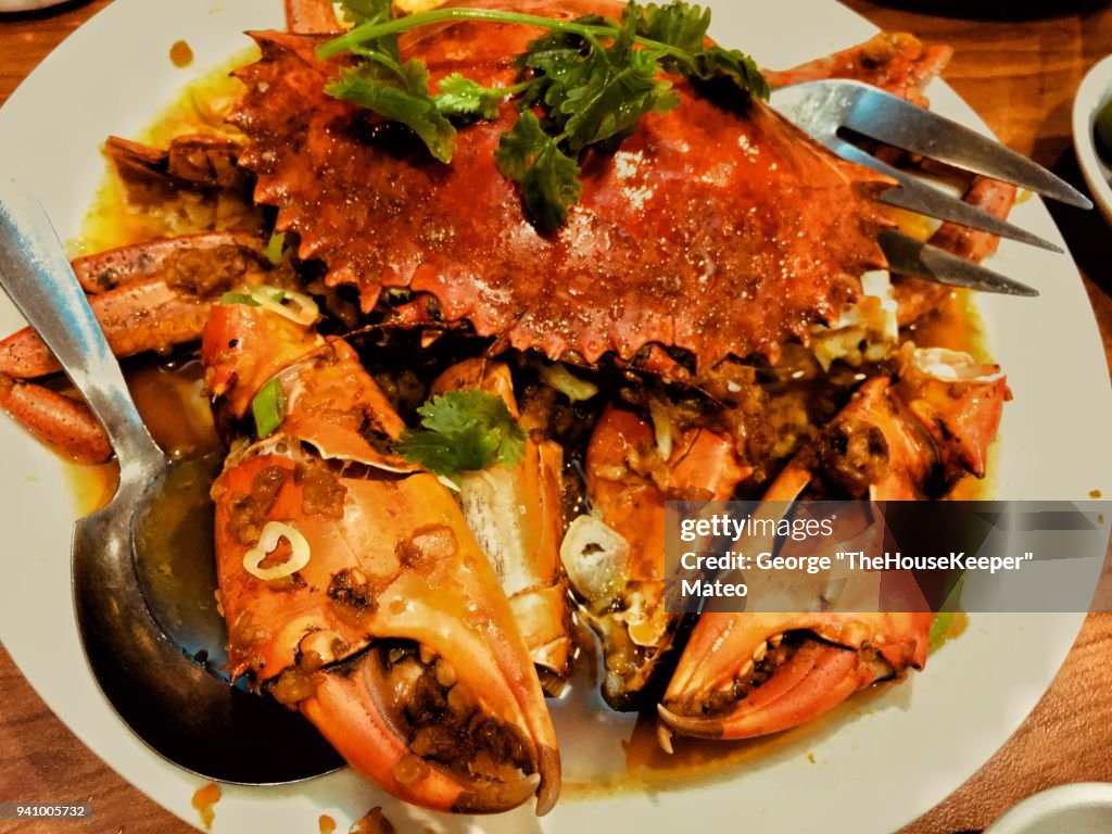 Steamed Crab