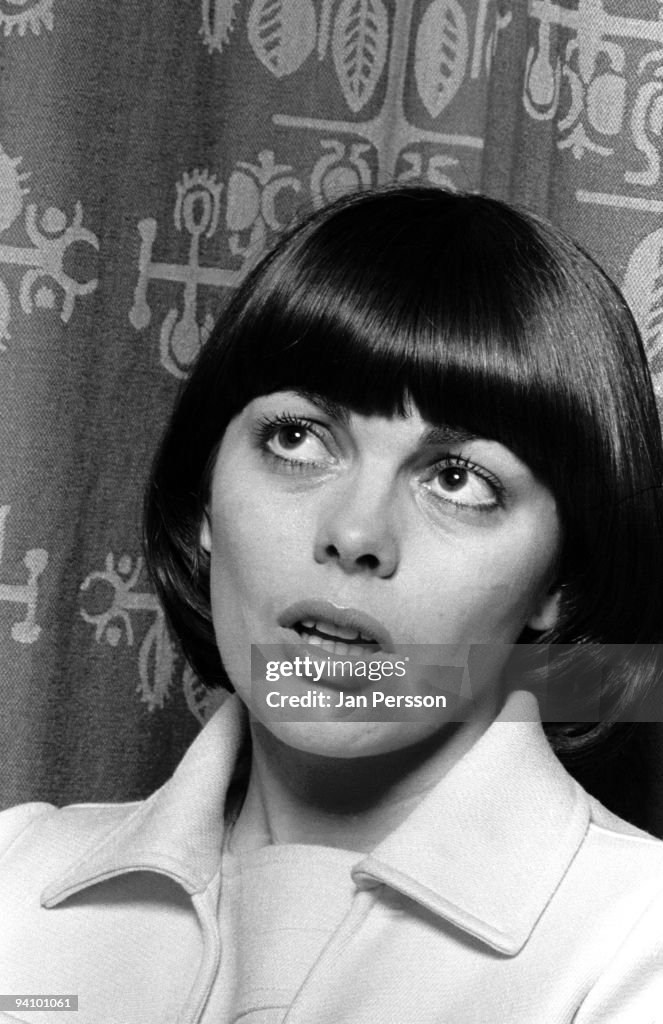 Mirelle Mathieu poses during an interview in May 1973 in Copenhagen ...
