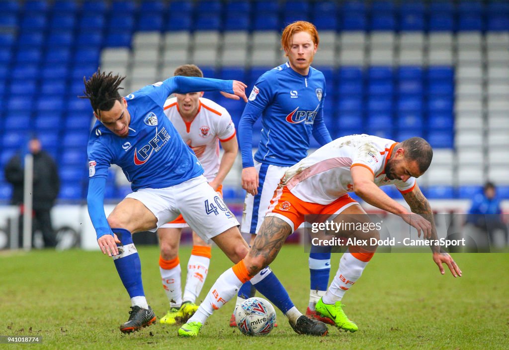 Oldham Athletic v Blackpool - Sky Bet League One