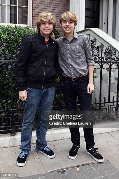 Actors Dylan Sprouse and Cole Sprouse attend Variety's 3rd annual "Power of Youth" event held at Paramount Studios on December 5, 2009 in Los...