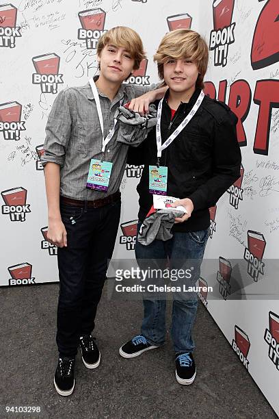 Actors Cole Sprouse and Dylan Sprouse attend Variety's 3rd annual "Power of Youth" event held at Paramount Studios on December 5, 2009 in Los...