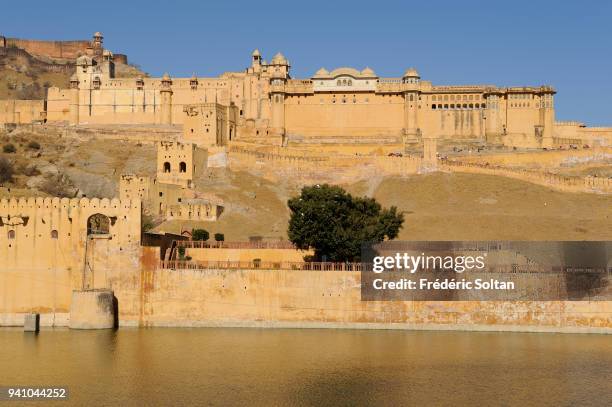 The Amber Fort in Jaipur was made by Raja Man Singh I, the capital of Rajasthan, aka the 'Pink City'. The fort with its large ramparts, series of...