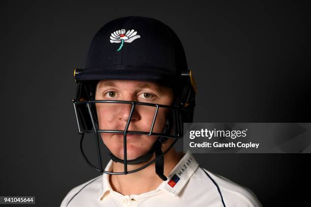 Yorkshire captain Gary Ballance poses for a portrait during the Yorkshire CCC Media Day at Headingley on April 2, 2018 in Leeds, England.