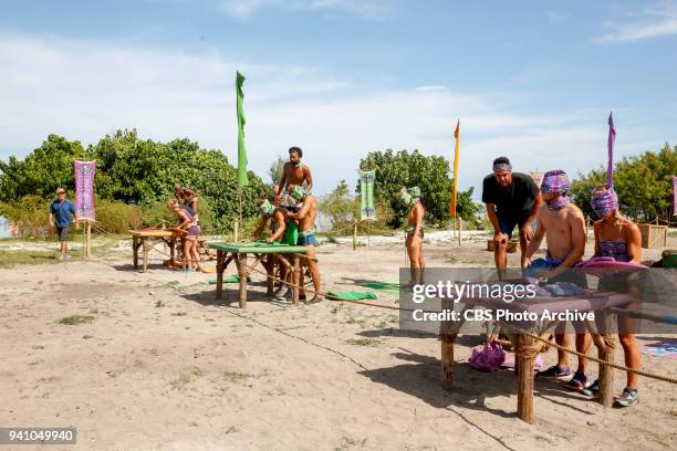 Fate Is The Homie" - Jeff Probst watches Tribes, Malolo, Yanuya, and Naviti compete on the sixth episode of Survivor: Ghost Island, airing Wednesday,...