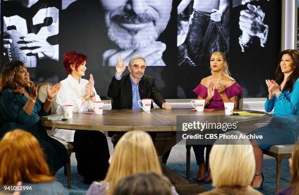 Actor Burt Reynolds discusses his new film "The Last Movie Star" on "The Talk," Monday, March 26, 2018 on the CBS Television Network. From left,...