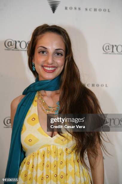 Alexa Ray Joel attends the Ross School's 6th Annual Club Starlight Benefit at the Ross School Center For Well-Being on June 20, 2009 in East Hampton,...