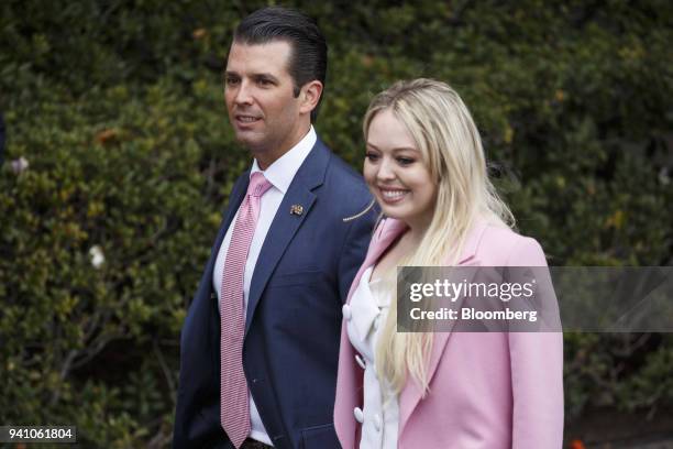 Donald Trump Jr., son of U.S. President Donald Trump and executive vice president of development and acquisitions with the Trump Organization Inc.,...