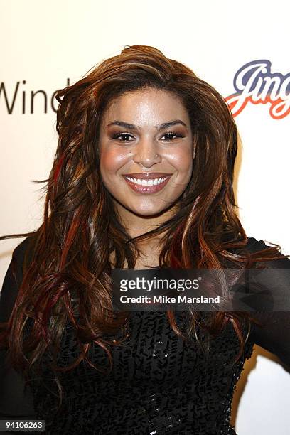 Jordin Sparks attends the Capital FM Jingle Bell Ball - Day 1 at 02 Arena on December 5, 2009 in London, England.