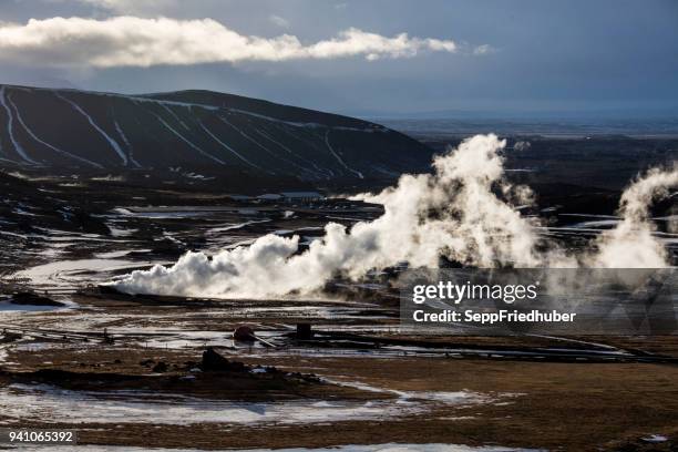 solfataren namaskard - ring strasse stock pictures, royalty-free photos & images