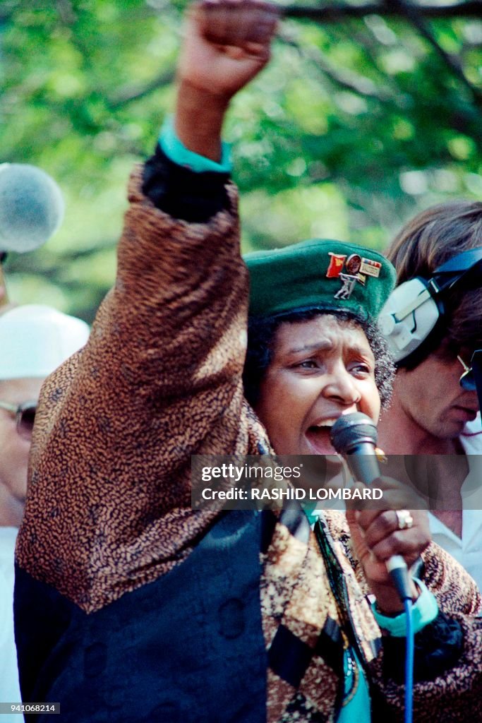 SAFRICA-POLITICS-WINNIE