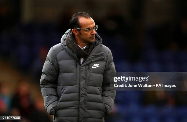 Montpellier Woman's coach Jean Louis Saez