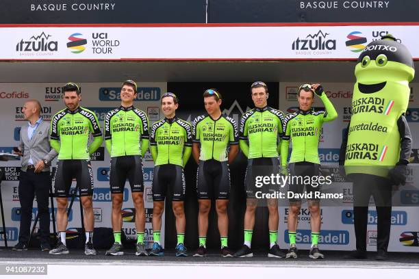 Start / Podium / Eduard Prades Reverte of Spain / Aritz Bagues of Spain / Fernando Barcelo Aragon of Spain / Mikel Bizkarra Etxegibel of Spain /...