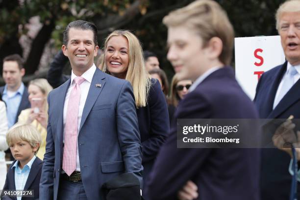Donald Trump Jr., son of U.S. President Donald Trump and executive vice president of development and acquisitions with the Trump Organization Inc.,...