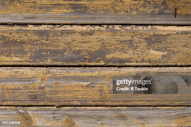 grunge wood panels - crackle stock pictures, royalty-free photos & images