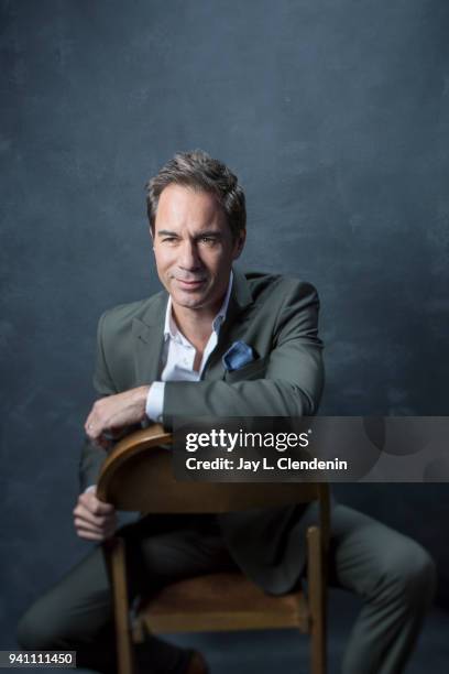 Actor Eric McCormack of 'Will and Grace', is photographed for Los Angeles Times on March 17, 2018 at the PaleyFest at the Dolby Theatre in Hollywood,...