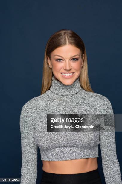 Actress Adrianne Palicki from of 'The Orville', is photographed for Los Angeles Times on March 17, 2018 at the PaleyFest at the Dolby Theatre in...