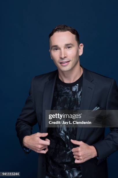 Actor Mark Jackson from of 'The Orville', is photographed for Los Angeles Times on March 17, 2018 at the PaleyFest at the Dolby Theatre in Hollywood,...