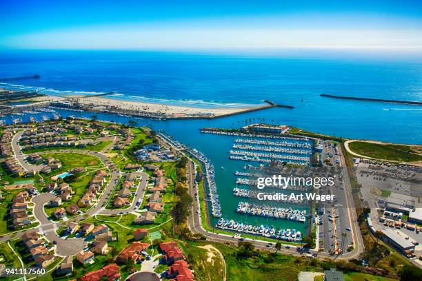 oceanside california aerial - san diego aerial stock pictures, royalty-free photos & images