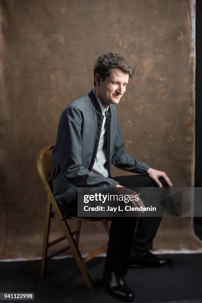 Actor Zach Woods of 'Silicon Valley', is photographed for Los Angeles Times on March 17, 2018 at the PaleyFest at the Dolby Theatre in Hollywood,...