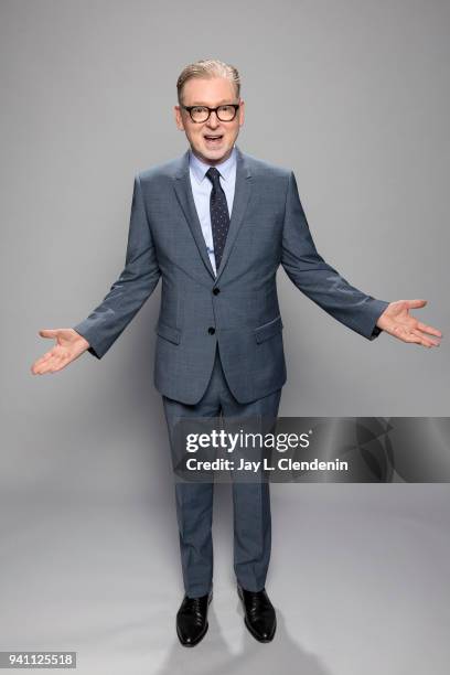 Producer Warren Littlefield of 'The Handmaid's Tale', is photographed for Los Angeles Times on March 17, 2018 at the PaleyFest at the Dolby Theatre...