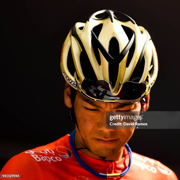 Yukiya Arashiro of Japan and Team Bahrain-Merida during the 58th Vuelta Pais Vasco 2018, Stage 1 a 162,1km stage from Zarautz to Zarautz on April 2,...