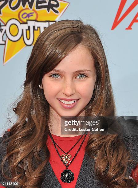 Actress Ryan Newman arrives at Variety's 3rd annual "Power of Youth" event held at Paramount Studios on December 5, 2009 in Los Angeles, California.