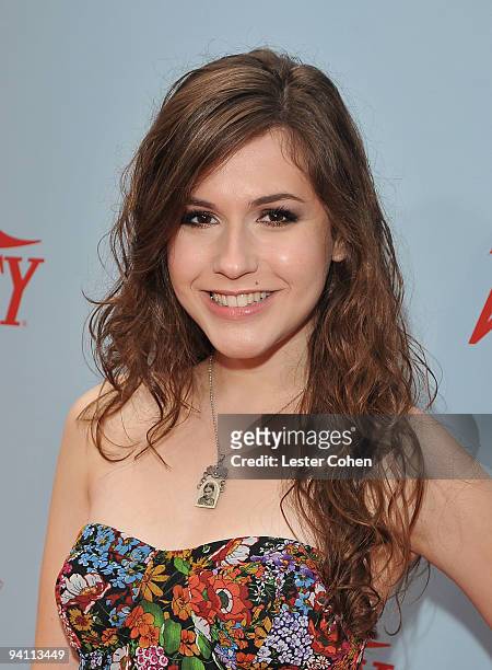Actress Erin Sanders arrives at Variety's 3rd annual "Power of Youth" event held at Paramount Studios on December 5, 2009 in Los Angeles, California.